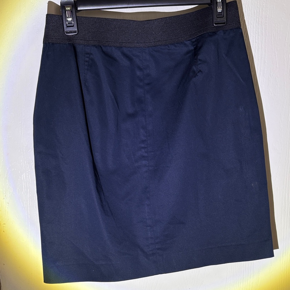 Banana Republic Dark Blue Pencil Skirt